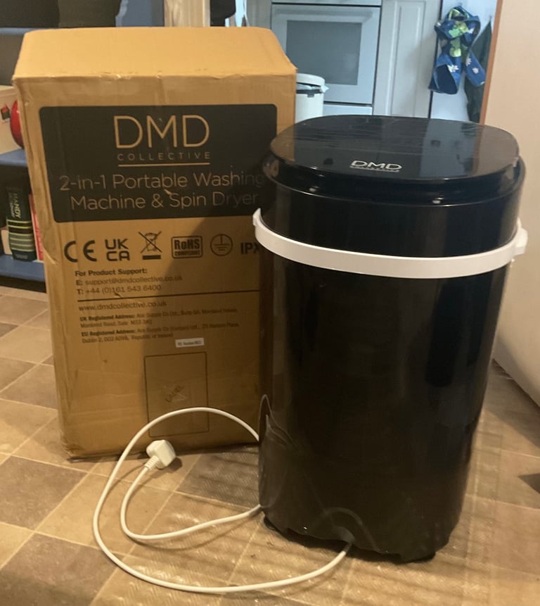 image for Washer dryer - Portable.  3Kg wash, 2Kg spin