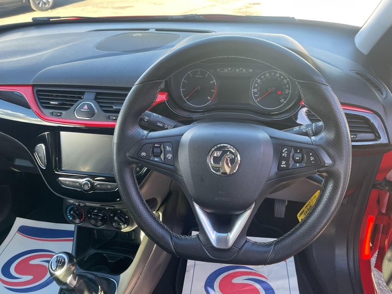2019 Vauxhall Corsa 1.4i ecoTEC SRi VX Line Nav Black Euro 6 3dr HATCHBACK Petrol Manual