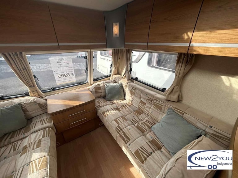 2010 Bailey Pageant Champagne 4 Berth - End bathroom - STOCK NO S051