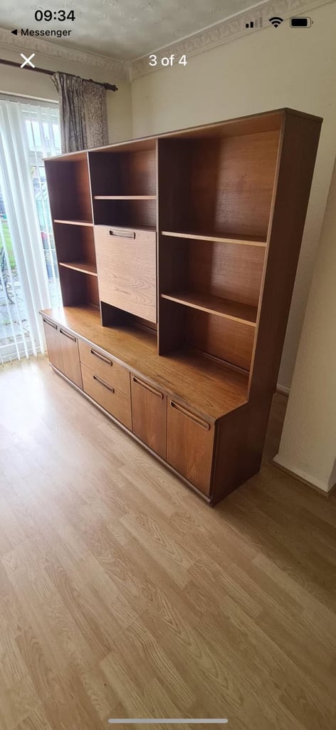 image for G-Plan/ Meredew   Teak Wall Unit Sideboard Vintage 70s 80s Retro Collection Ipswich suffolk