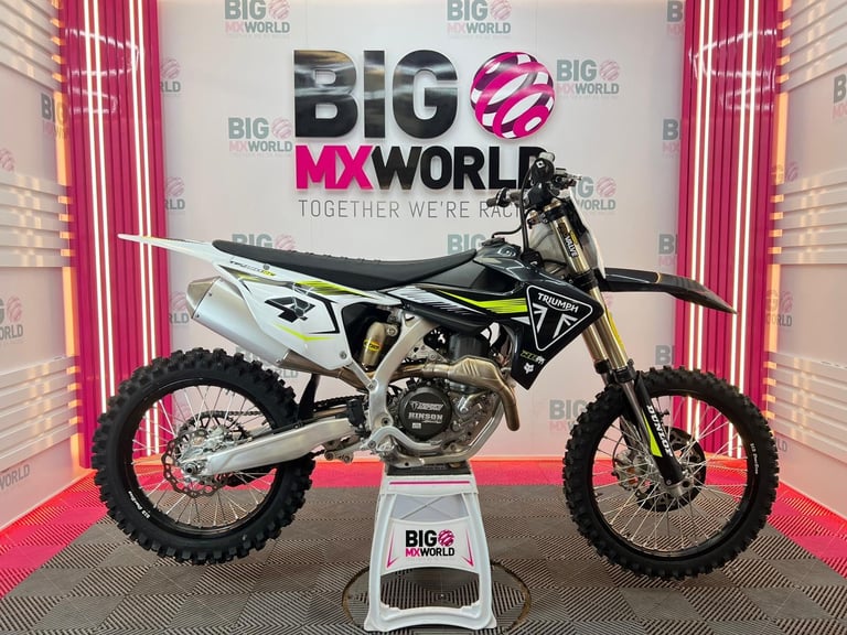 Triumph TF 450 RC 2025 - 1 Hr Use - Immaculate - INC VAT