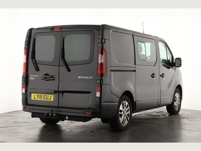 2019 Renault Trafic SL27 ENERGY dCi 125 Sport Nav Crew Van WINDOW VAN DIESEL Manual