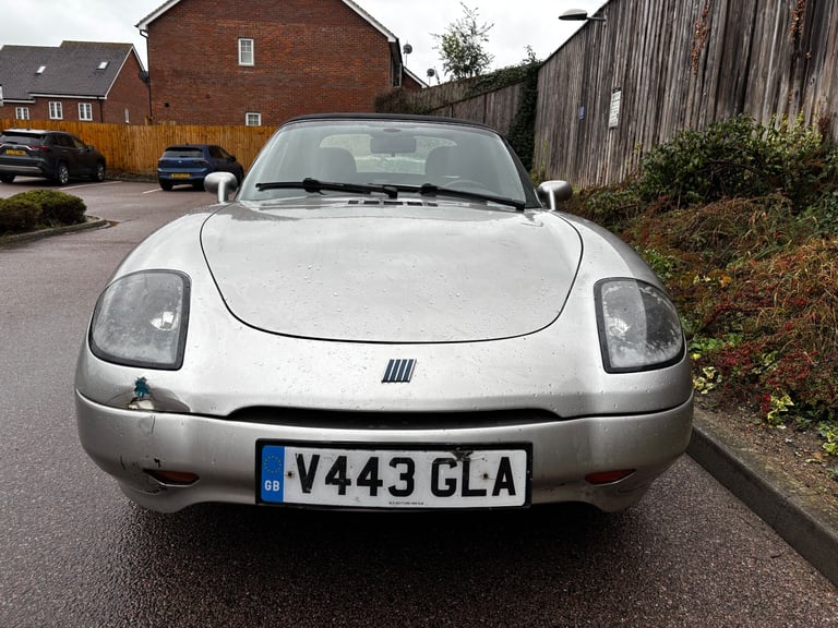 FIAT BARCHETTA 1.8 16V LEFT HAND DRIVE 1999 V IN SILVER
