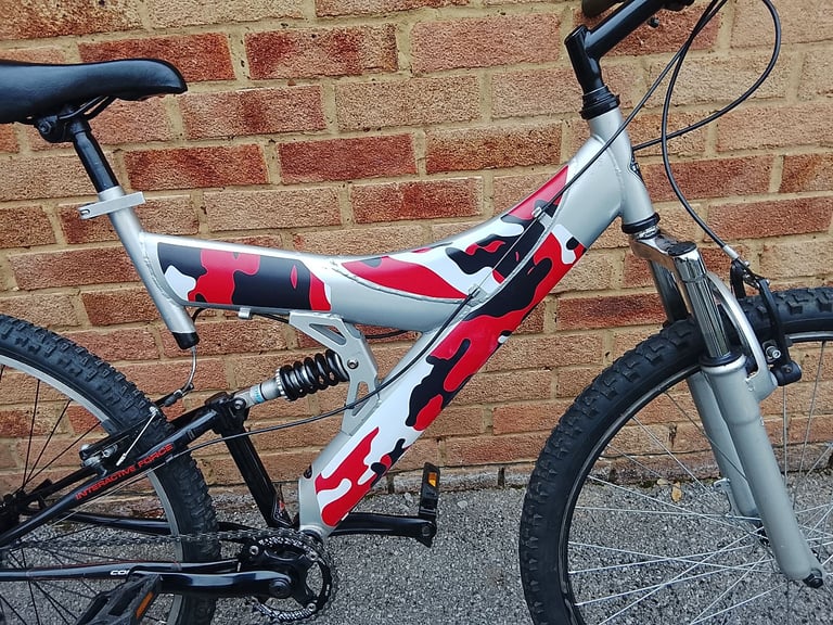 Adult Full Suspension Mountain Bike.