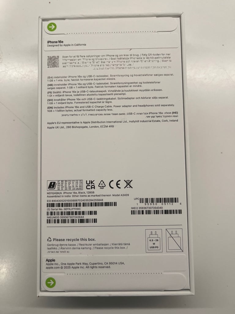 iPhone 16 se 2025 brand-new