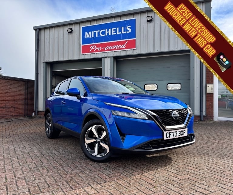 2023 Nissan Qashqai 1.3 DiG-T MH 158 N-Connecta 5dr Xtronic Hatchback Petrol Automatic