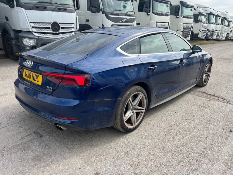 2018 AUDI A5 2.0 TFSI QUATTRO S LINE 5dr S TRONIC PETROL DAMAGED SALVAGE 