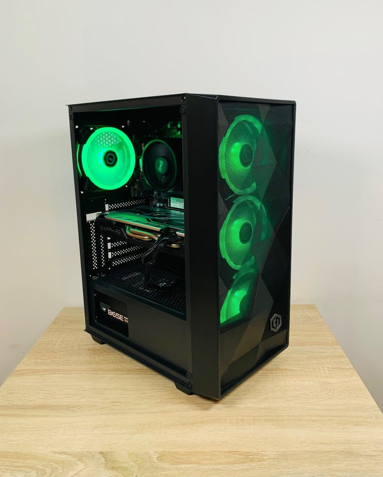 Ryzen 5 256GB SSD + 1000GB 16GB Ram UltraFast Gaming Pc Desktop Computer Radeon RX 8GB GFX