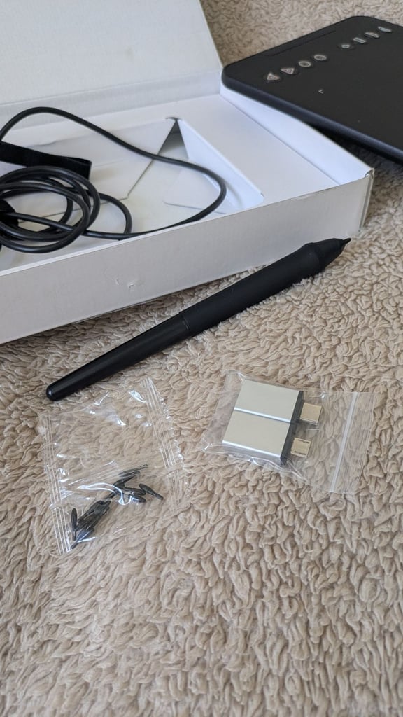 XP-PEN Deco mini7W Graphic Drawing Tablet Wireless 