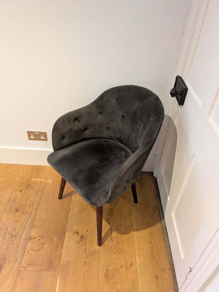 Pair of Velvet Dining Chairs