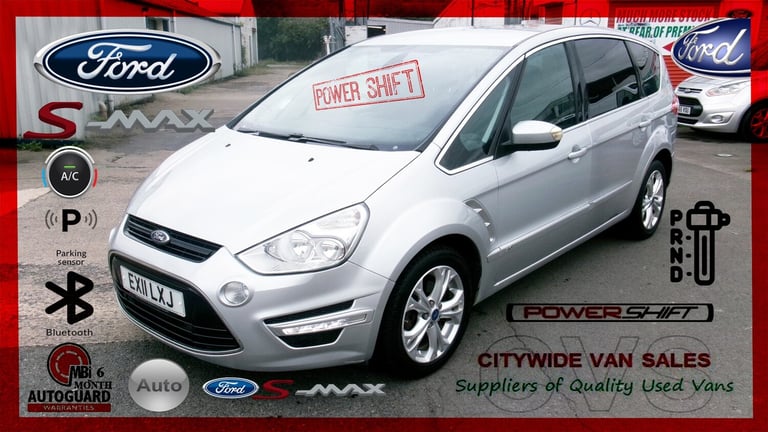 image for 2011 Ford S-Max 2.0 TDCi 163 Titanium 5dr Powershift 7 Seater MPV Diesel Automatic