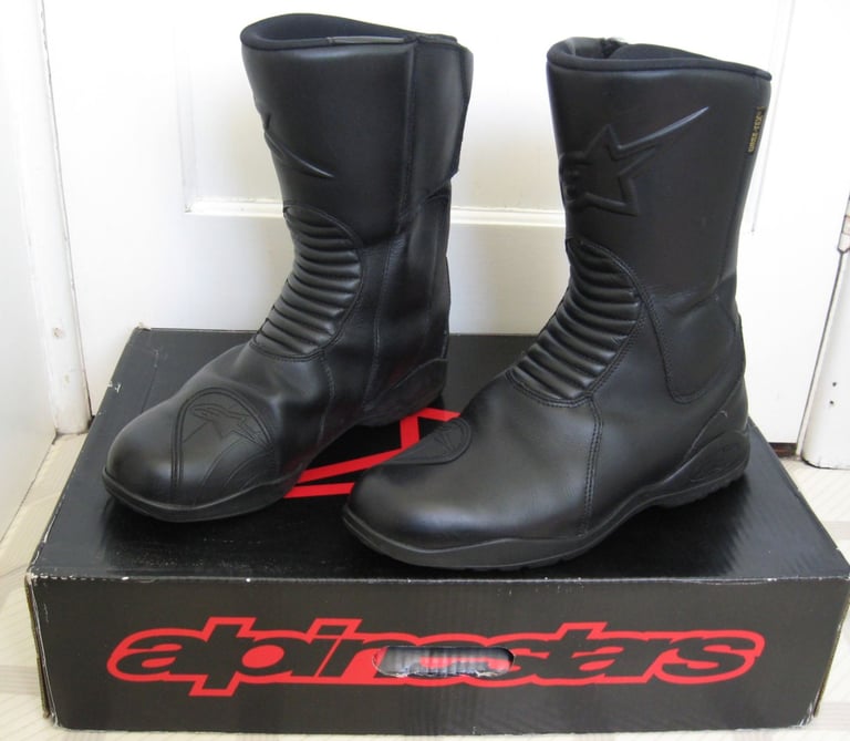 ALPINESTARS Web Gore-Tex motorbike boots EU45 UK 10.5 waterproof motorcycle, vgc