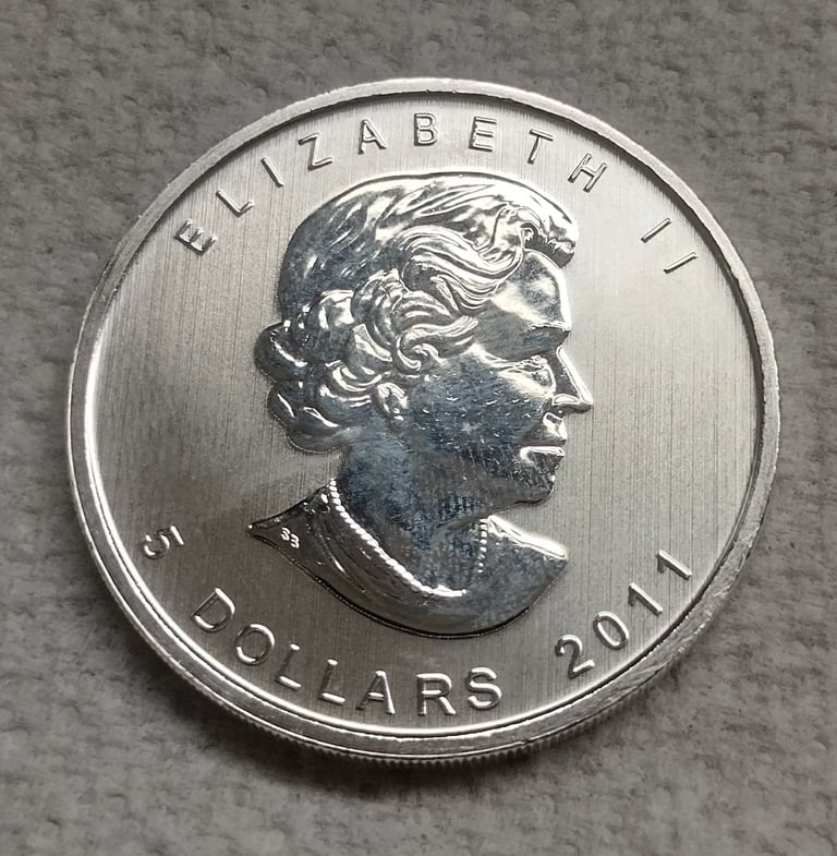 CHEAPEST 2011 silver Canadian Maple 1oz. Cheaper than any dealer. 