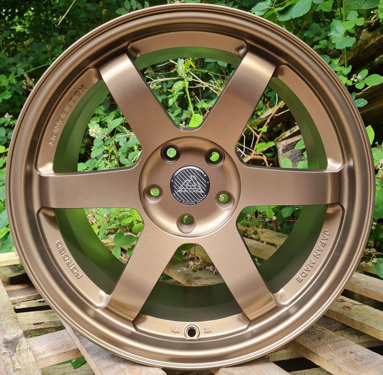 NEW 18" AKINA TOKYO TE37 STYLE ALLOY WHEELS 5X114 ET38 FITS JAP CARS DRIFT 