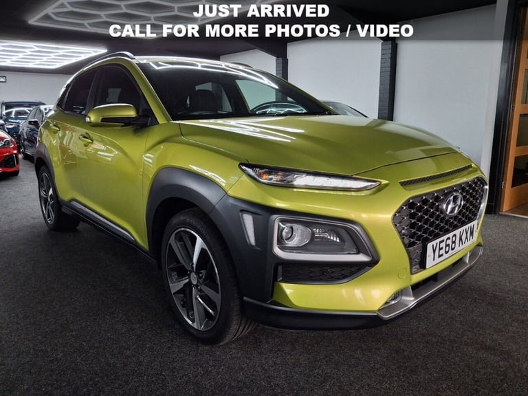 image for 2018 Hyundai KONA 1.6 T-GDi Blue Drive Premium GT SUV 5dr Petrol DCT 4WD Euro 6 (s/s) (177 ps HAT...