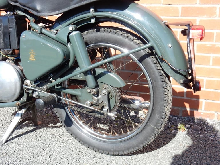 Royal Enfield Model G 350cc 1957 Matching Numbers. V5C & Buff Logbook - 209 XVY