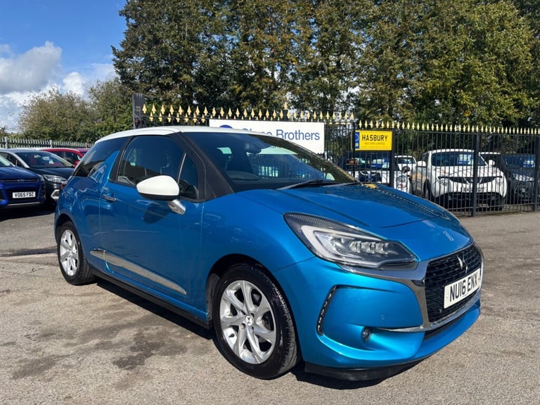 image for 2016 DS Automobiles DS 3 1.2 PureTech Elegance 3dr EAT6 HATCHBACK PETROL Automatic
