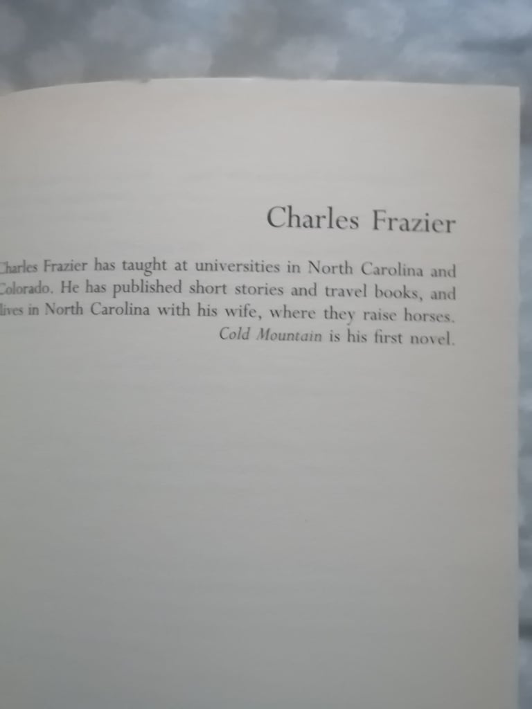 Cold Mountain - Charles Frazier