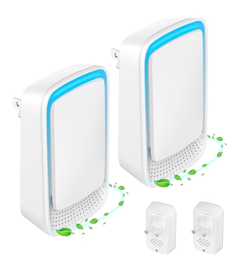 image for Air Purifier Plug In Air Ionizers, Negative Ion Technology Air Purifier for Bedroom Home Office