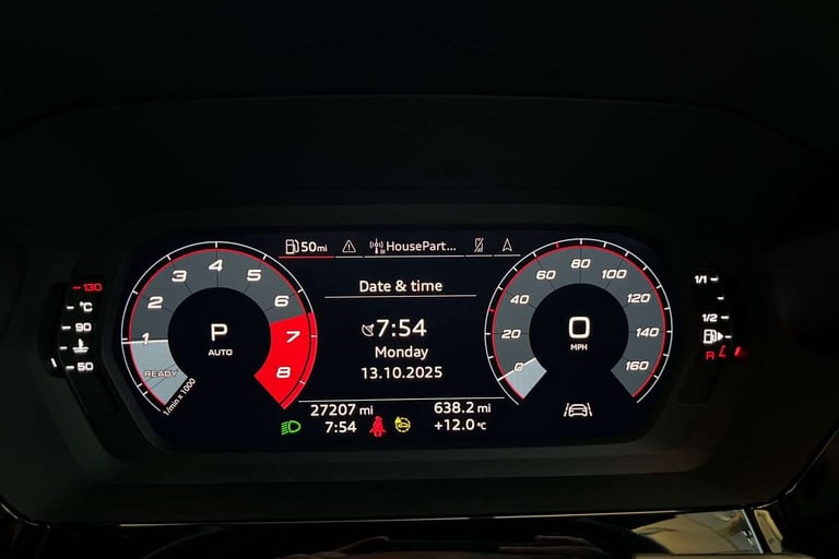 2022 Audi A3 30 TFSI S Line 4dr S Tronic Saloon Petrol Automatic