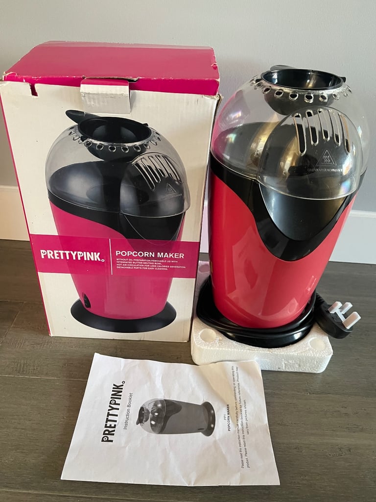Prettypink Popcorn Maker Machine