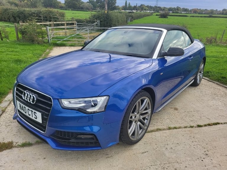 2016 Audi A5 Cabriolet 2.0 TDI S line Special Edition Plus Convertible 2dr