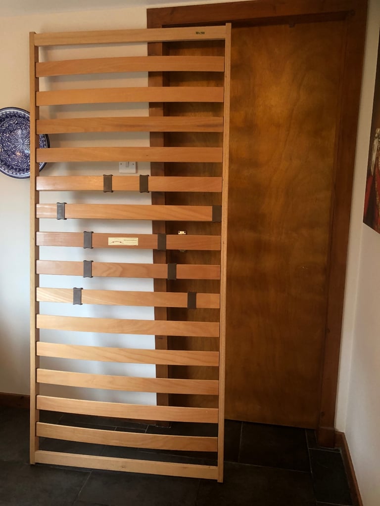 image for Wooden slatted bed base