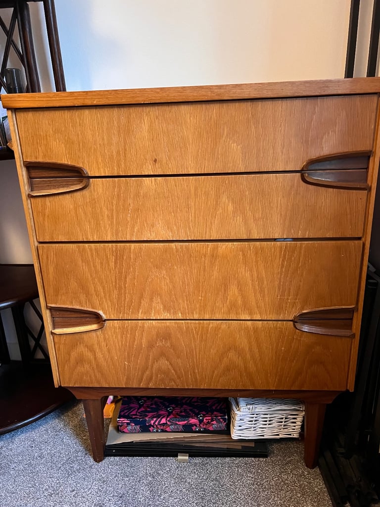 image for Vintage Remploy Midcentury Modern Drawers