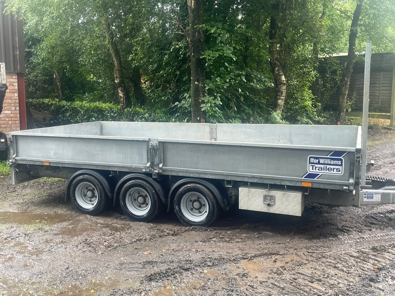 14ft Ifor Williams Tri Axle Trailer(NUGENT,MCM,Dale Kane,MCN,digger)