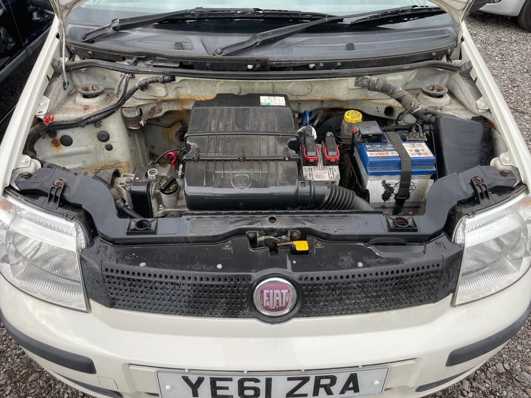 FIAT PANDA 1.2 ACTIVE 61 REG WHITE 5 DOOR TIMING BELT REPLACED MOT MARCH 7TH 2026 TAX £35 YEAR 
