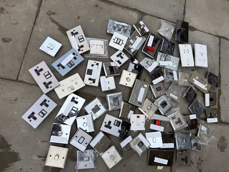 image for  Job lot electric sockets incl shaver sockets