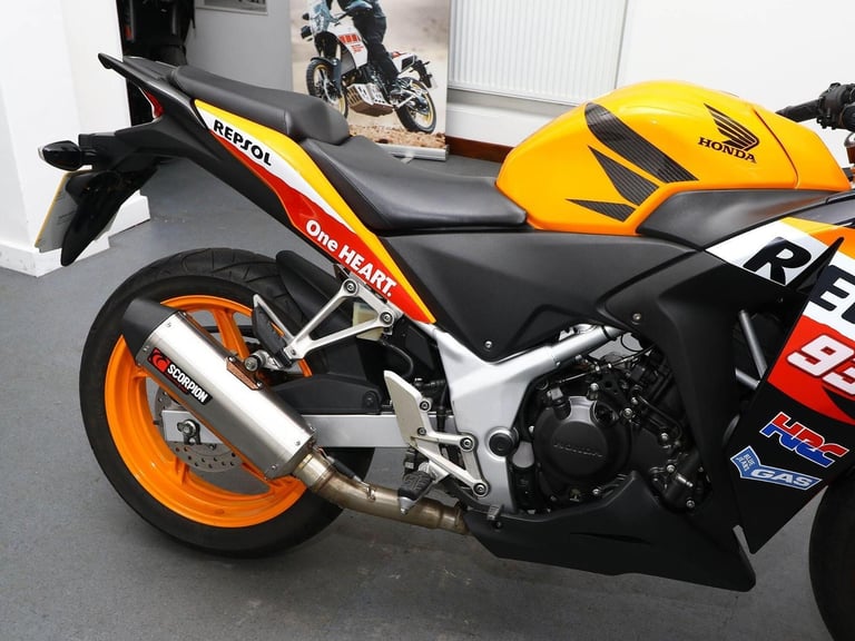 2013, '13 Honda CBR250R Repsol. Only 6,440 Miles. A2 Legal. Lovely Bike. £2,495