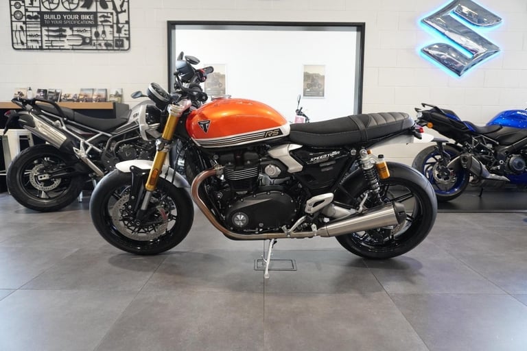 Triumph Speed Twin 1200 RS, 2025, Baja Orange. IN STOCK NOW