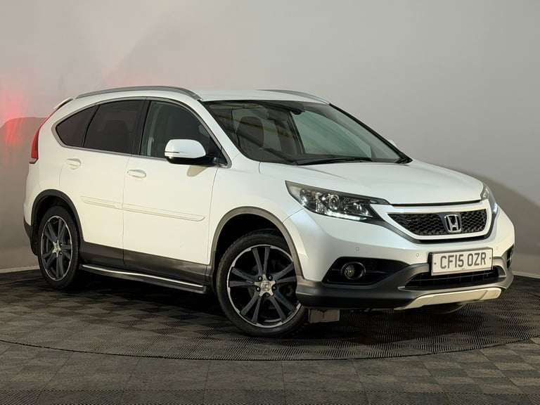 image for WHITE 2015 HONDA CR-V BLACK EDITION I-DTEC 2.2 DIESEL 4WD 4X4 SUV 1 PREV OWNER 