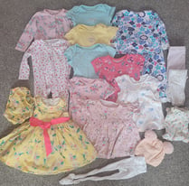 image for Girls baby Bundle clothes wholesale joblot vests tops pjs dress Easter