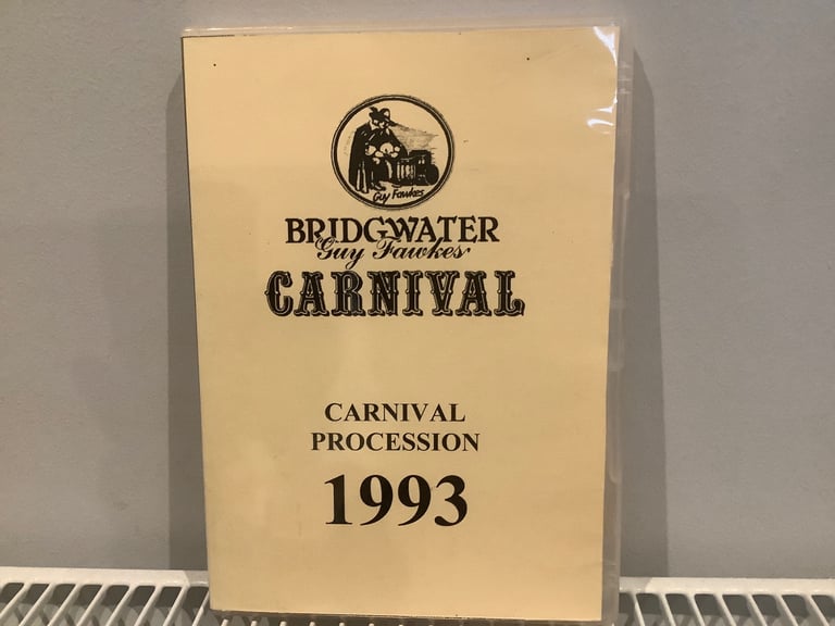 BRIDGWATER CARNIVAL ON DVD.