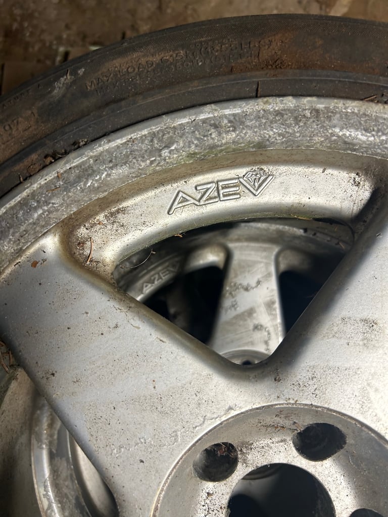 Set of 4 AZEV Alloy Wheels – Mercedes-Benz SL Fitment
