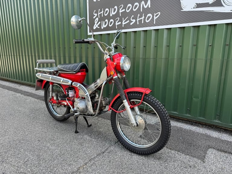 Honda CT90 Trail 1971 Red US Import in 2019 Runs and Rides Nice Original Bike 