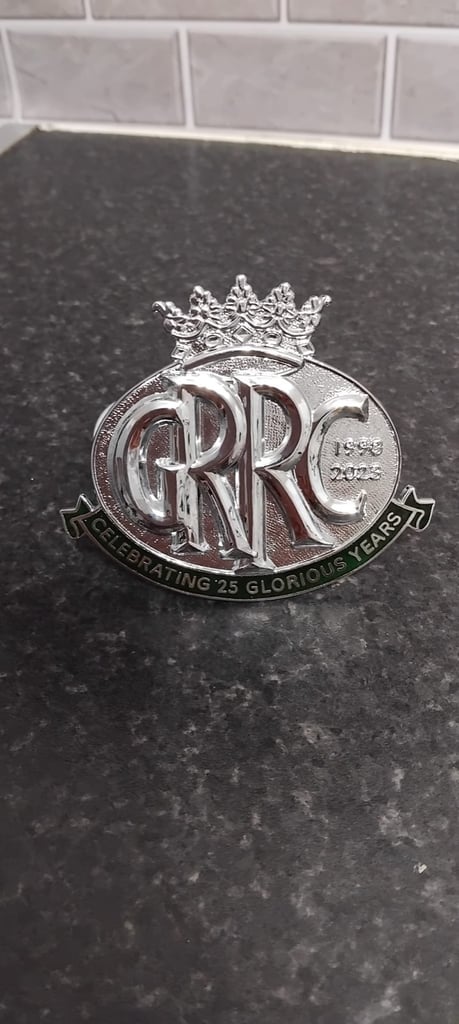 image for Celebrating 25 years goodwood car badges 