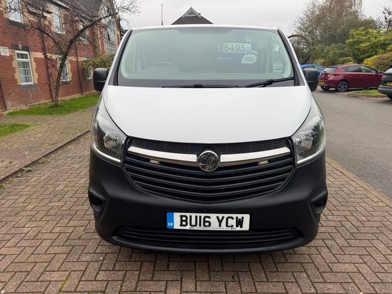 2016 Vauxhall Vivaro 2900 1.6CDTI 90PS ecoFLEX H1 Van PANEL VAN DIESEL Manual