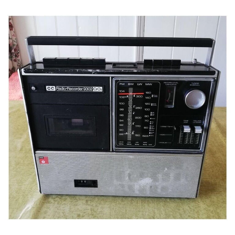70s Vintage BASF CC Radio-Recorder 9302 CrO2 Portable Cassette Radio Player  SPARES REPAIRS | in Fakenham, Norfolk | Gumtree