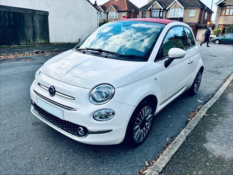 Fiat 500C, Convertible, 2018, FSH, Petrol, Manual, 1 lady owner 
