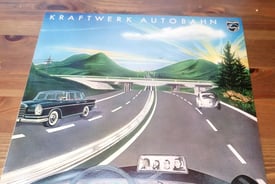Kraftwerk Autobahn Black Vinyl album mint 