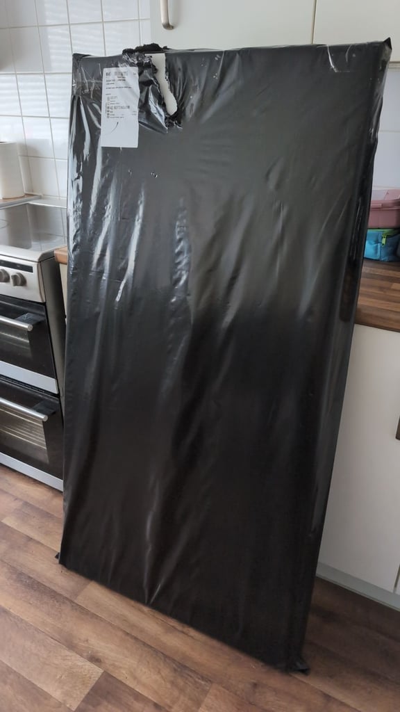 image for Eco comfort cot mattress with removable washable cover 