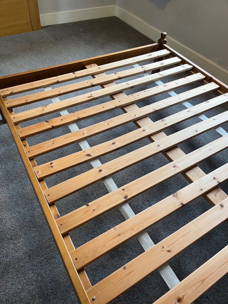 Double bedframe: reduced : £45 one slat broken)