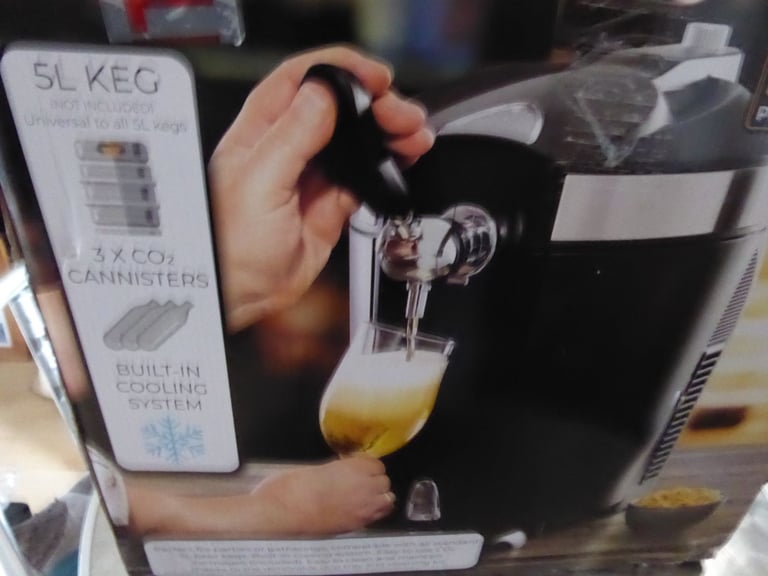  Ice Master by Daewoo, Beer Pump for 5L Keg Cooling Draft Dispenser