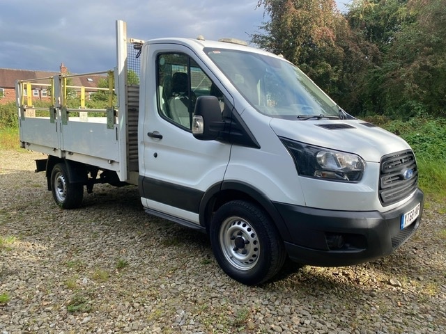 2018 Ford Transit 2.0 TDCi 130ps RARE NO VAT DROPSIDE PICKUP MINT &amp; FSH CHASSIS CAB Diesel Ma...