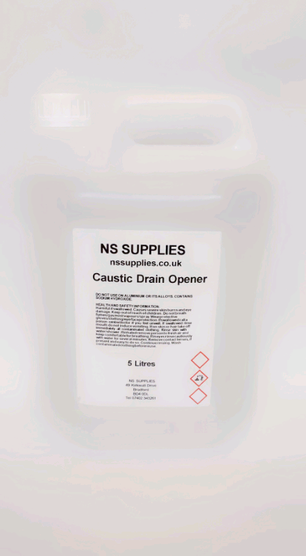 Caustic drain cleaner 5 litre 