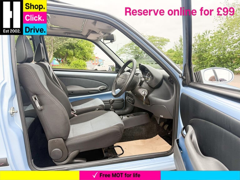 2003 Fiat Seicento 1.1 Sporting 3dr HATCHBACK Petrol Manual