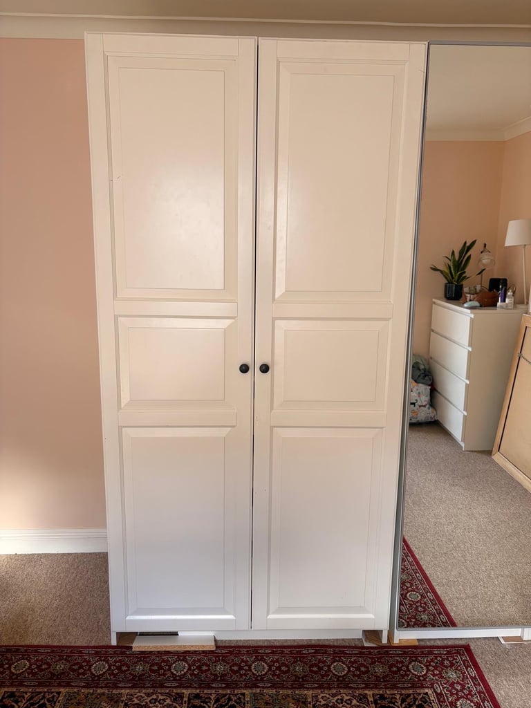 IKEA PAX wardrobe with 4 internal KOMPLEMENT drawers